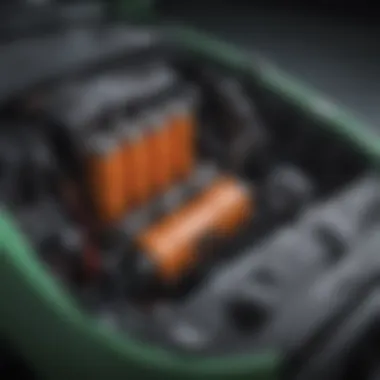 Inside the Electric Vehicle: Understanding Battery Mechanics Cutaway view of a battery-operated car showcasing the electric motor and battery pack