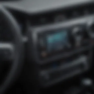 User-friendly interface of a Bluetooth car radio