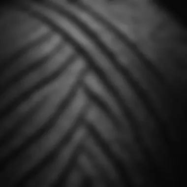 Close-up of tire tread patterns for optimal grip