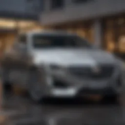 Elegant exterior of the 2014 Cadillac CTS