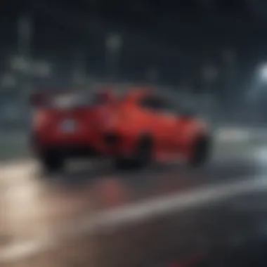 Dynamic driving performance of the 2022 Honda Type R on a racetrack