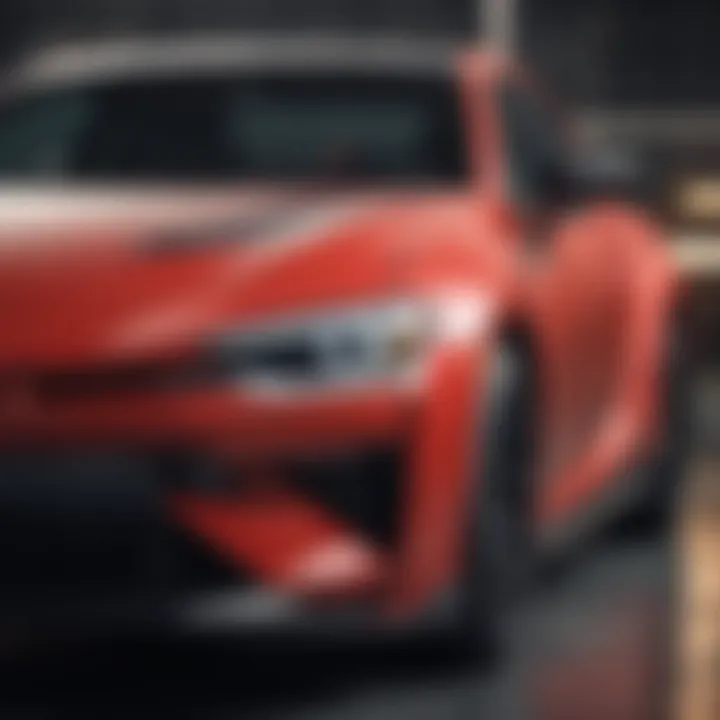 Close-up of Toyota car models featured in promotions