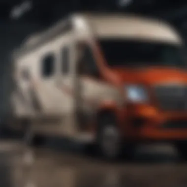 Close-up of Winnebago's innovative features and quality craftsmanship