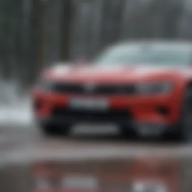 Bosch wiper blades in action during adverse weather conditions