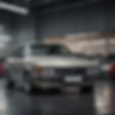 Diverse Selection of Affordable Cars at Dealership A diverse range of affordable cars displayed at a dealership