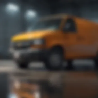 Safety features of the Chevy Express Cargo Van highlighted