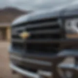 Chevy Silverado Callaway Edition showcasing its bold front grille and striking exterior design