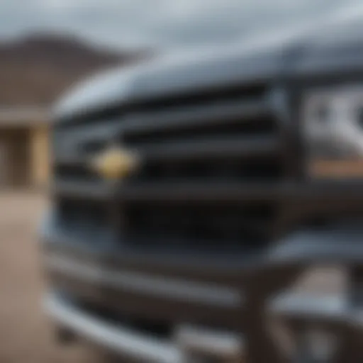 Chevy Silverado Callaway Edition showcasing its bold front grille and striking exterior design