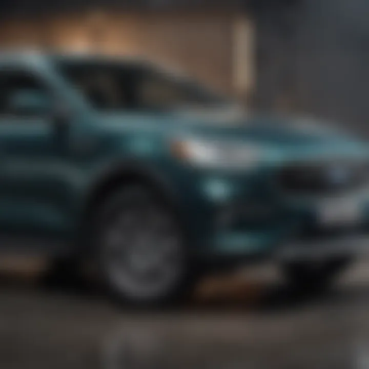 Modern Ford models featuring the latest paint color trends.
