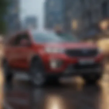 Enhancing Vehicle Safety with Ford GPS Tracking Visual representation of vehicle safety enhancement through GPS tracking