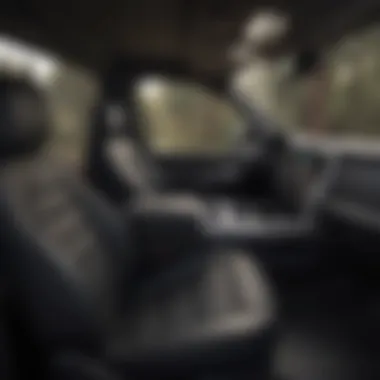 Spacious cabin layout of the 2019 Ram 1500 Lone Star