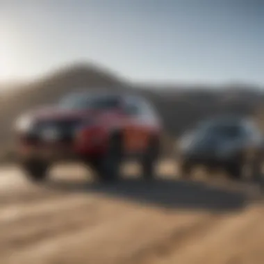 A lineup of Mitsubishi vehicles available in Tijuana