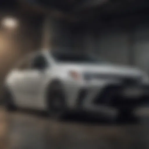 Performance-enhanced 2021 Toyota Corolla showcasing upgraded exhaust system