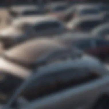 Various types of sunroofs displayed