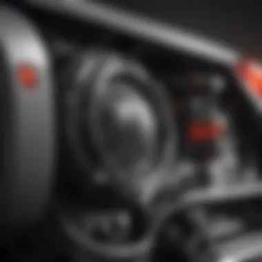Powerful Engine of the 2019 Honda Accord Close-up of the engine demonstrating its powerful specifications