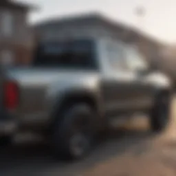 Stylish soft top truck bed cover on a pickup