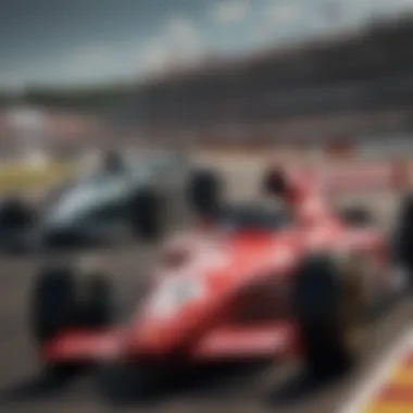 Historical Evolution of the American Grand Prix A historical representation of the American Grand Prix highlighting its evolution over the years.