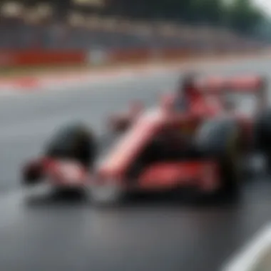 Design Principles of a Modern Formula One Track Diagram illustrating the design principles of a modern Formula One track