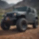 Jeep Rubicon showcasing its robust off-road capabilities