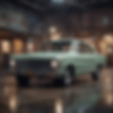 Cultural Resonance: Ford in Advertising A vintage advertisement reflecting Ford's influence in popular culture.