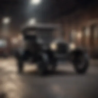 The iconic Ford Model T showcasing automotive innovation.