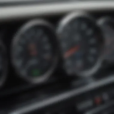 Close-up of Range Rover's advanced technology dashboard, emphasizing its innovative features