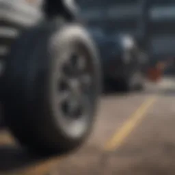 A visual representation of tire supply chain disruptions