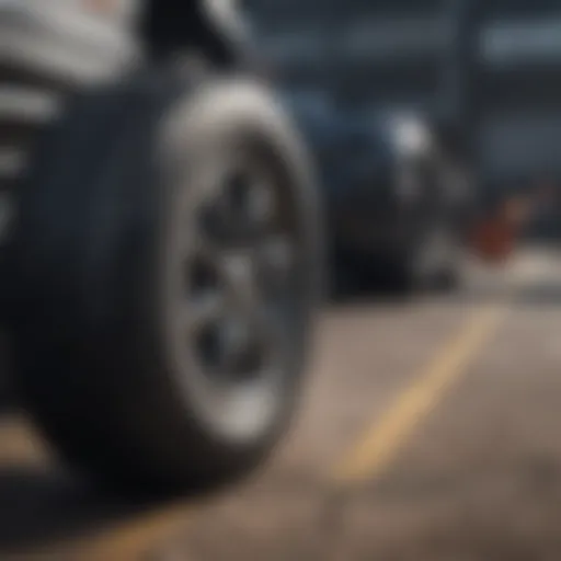 A visual representation of tire supply chain disruptions