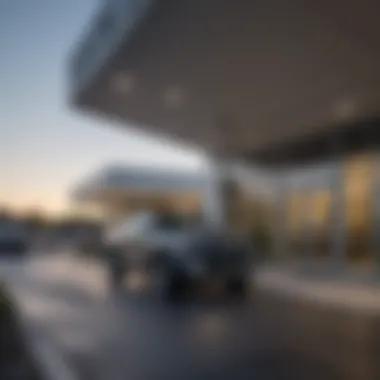 Exterior view of Fairway used car dealership in Tyler, TX