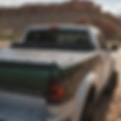 Gator EFX truck bed cover installed on a pickup truck