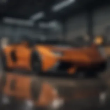 Lamborghini Aventador showcasing performance