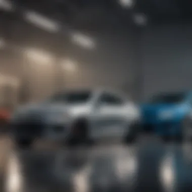 Showroom showcasing a variety of Chevrolet models