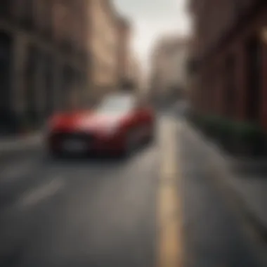 Maserati Quattroporte Sport GT S parked in an upscale urban environment, showcasing its market positioning