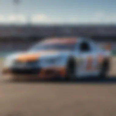Advanced Racing Technology in NASCAR Close-up of advanced racing technology used in NASCAR vehicles
