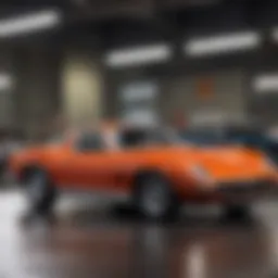 An array of scale model car kits showcasing various styles and designs