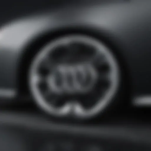 Audi's iconic logo symbolizing German engineering heritage