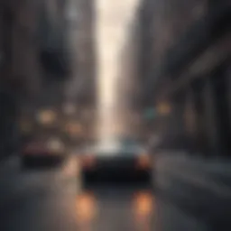 A timeline showcasing the evolution of vehicles from ancient chariots to modern electric cars