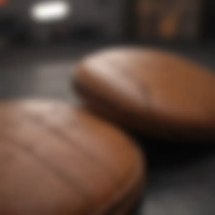 Various types of leather protectors arranged on a sleek surface