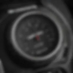 Close-up view of high mileage 2008 Honda Accord engine showing oil cap