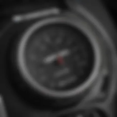 Close-up view of high mileage 2008 Honda Accord engine showing oil cap
