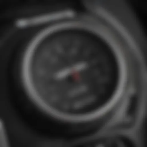 Close-up view of high mileage 2008 Honda Accord engine showing oil cap