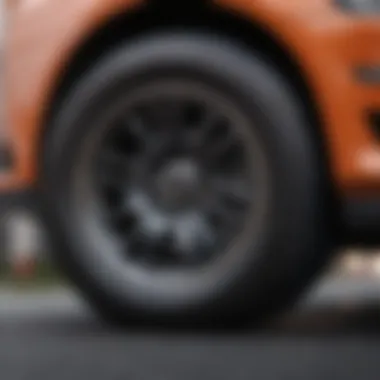 Schematic of Run Flat Tire Technology Schematic representation of run flat tire technology