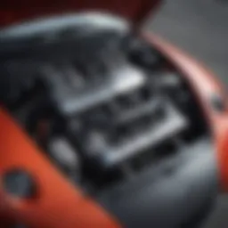 Mazda Miata engine bay showcasing latest technology