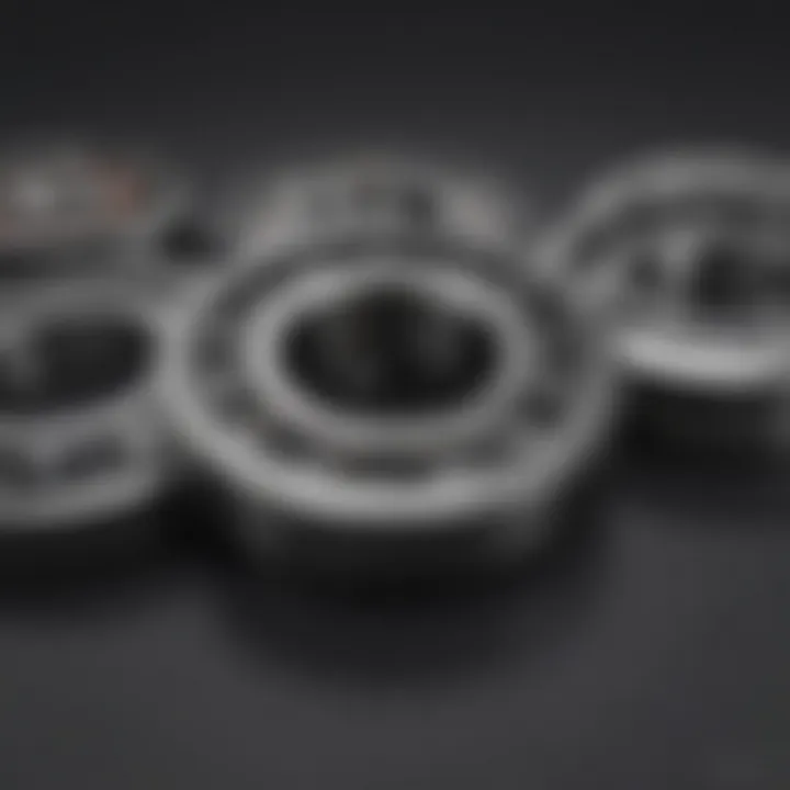 Comparative analysis of different wheel bearing types