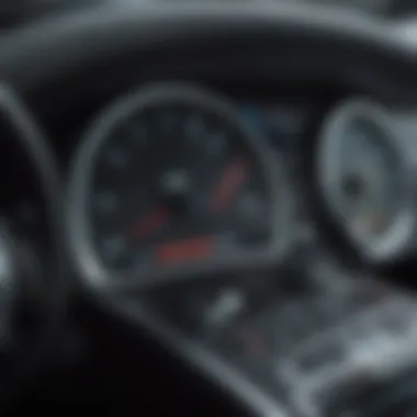 Dashboard of an advanced automobile showcasing cutting-edge technology