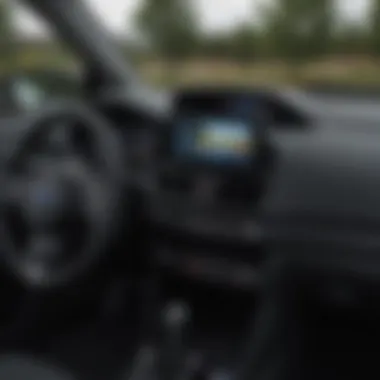 Interior Technology of the 2021 Subaru Crosstrek Interior view highlighting the advanced technology features within the 2021 Subaru Crosstrek.