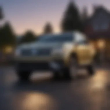 Front view of the VW Atlas showcasing its sleek design and modern headlights.