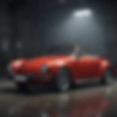 Safety Innovations in VW Convertibles Safety features highlighted in a VW convertible model