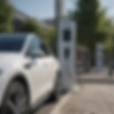 Electric Charging Station for VW Vehicles VW electric vehicle charging station