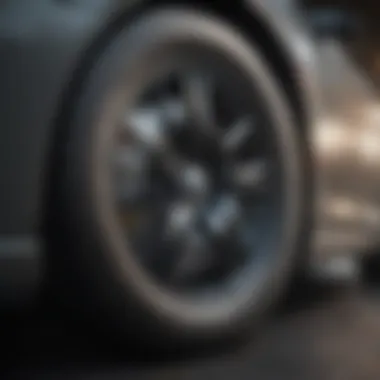 Tire with Nitrogen Gauge A car tire with nitrogen gauge and equipment
